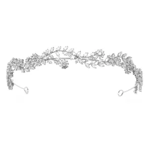 New Bride Crystals headband, 3A zirconia women's Headpices,Wedding Hair Accessories Jewelry