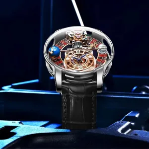 New Men's Luxury Swiss Quartz Watch - Jacob & Co Gambling Design.