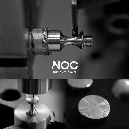 NOC 1H 1 Stainless Cufflinks