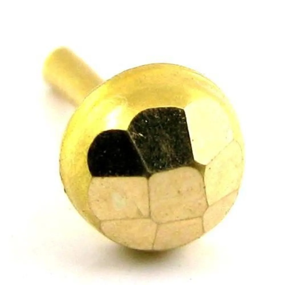 Nose Pin Solid Real 14k Yellow Gold with push pin