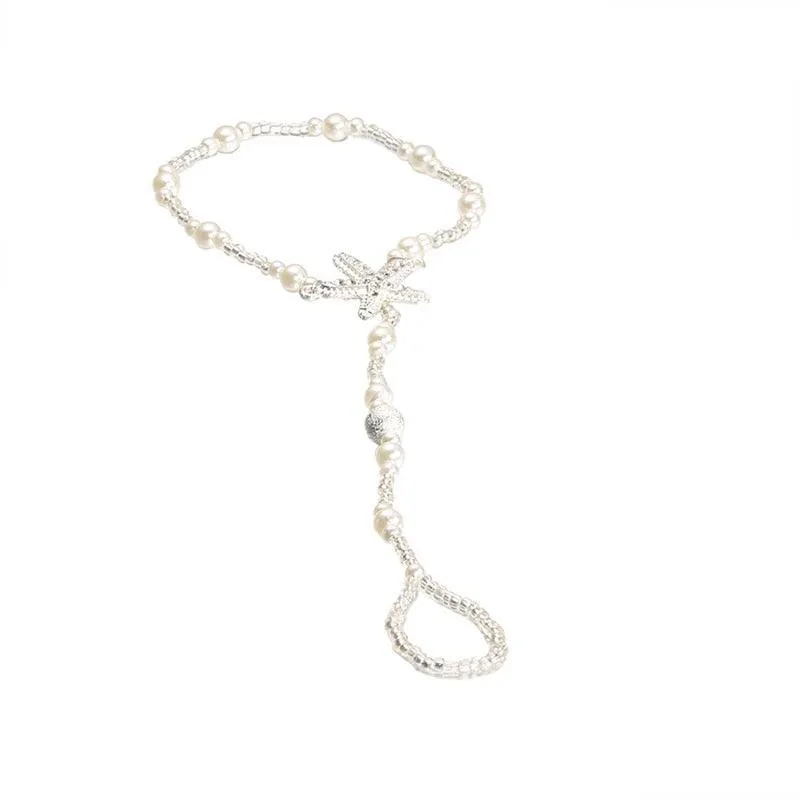 Ocean Whisper Pearl Anklet