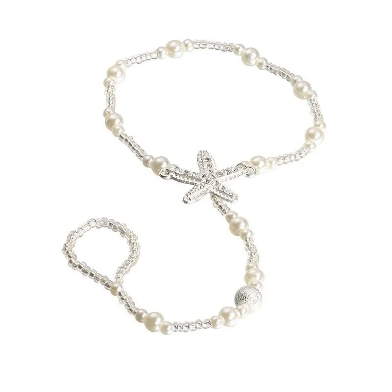 Ocean Whisper Pearl Anklet