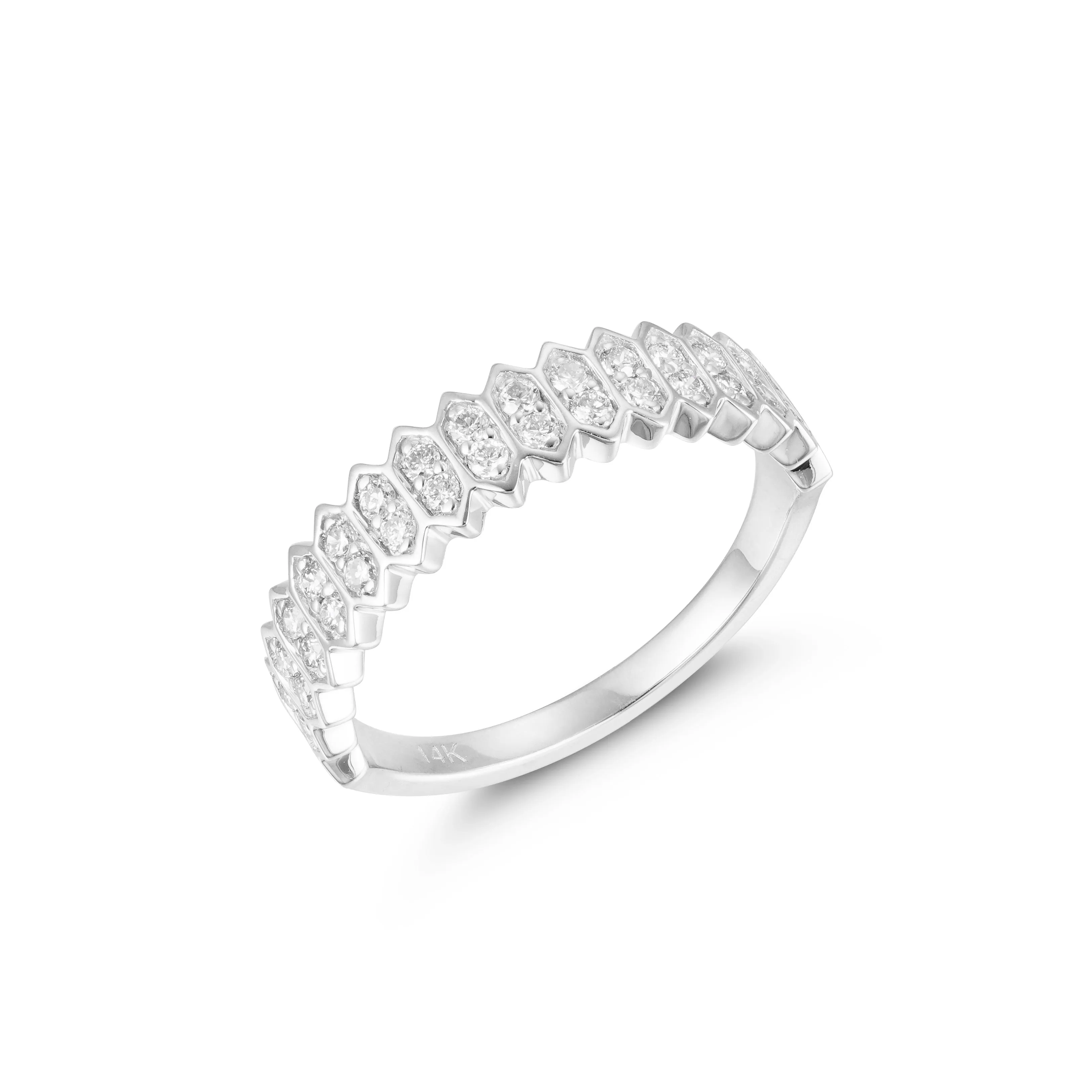 Orchid Gems Esprit Chic Diamond Ring