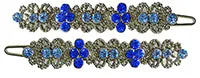 Pair of Barrettes, Snap-On Hair Clip for Thin Hair GL86400-GL9.0700sap