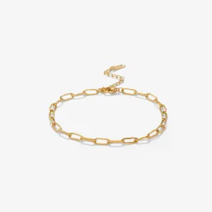 Paperclip Anklet
