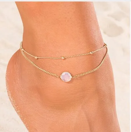 Pineapple Pendant Anklet Beads 2021 Summer Beach Foot Jewelry Fashion Style Anklet