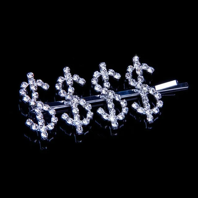 Rhinestone Hair Clip