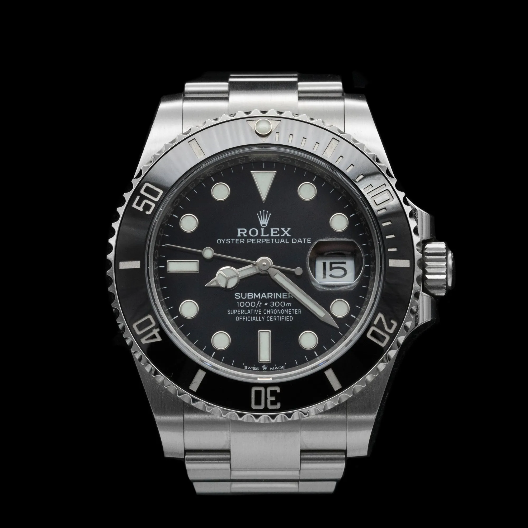 Rolex - 2022 Submariner Date 41mm 126610LN. Unworn with Back sticker.