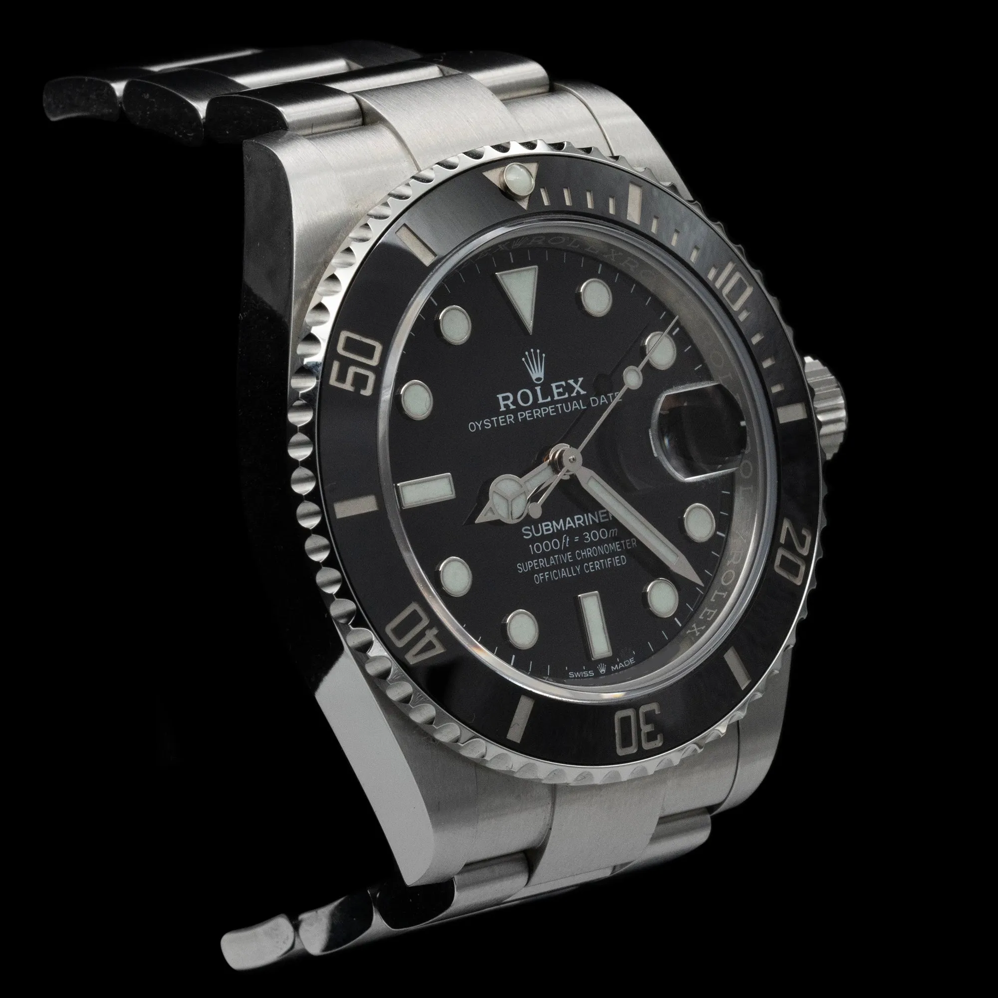 Rolex - 2022 Submariner Date 41mm 126610LN. Unworn with Back sticker.