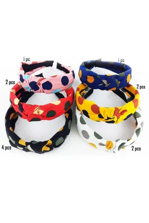 Serena Polkadot Turban Headband