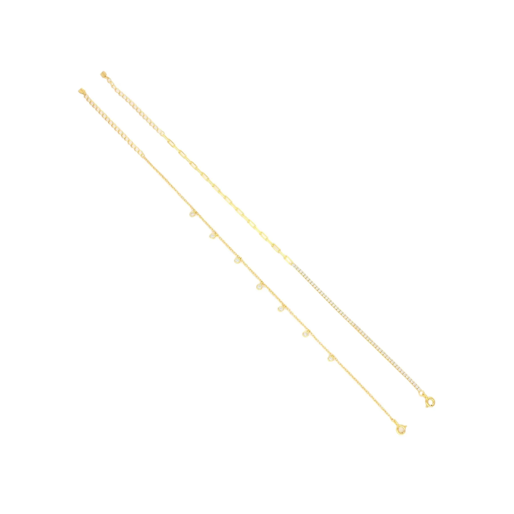 SHINE ANKLET SET