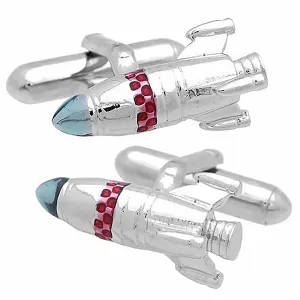 Silver Rocket Cufflinks