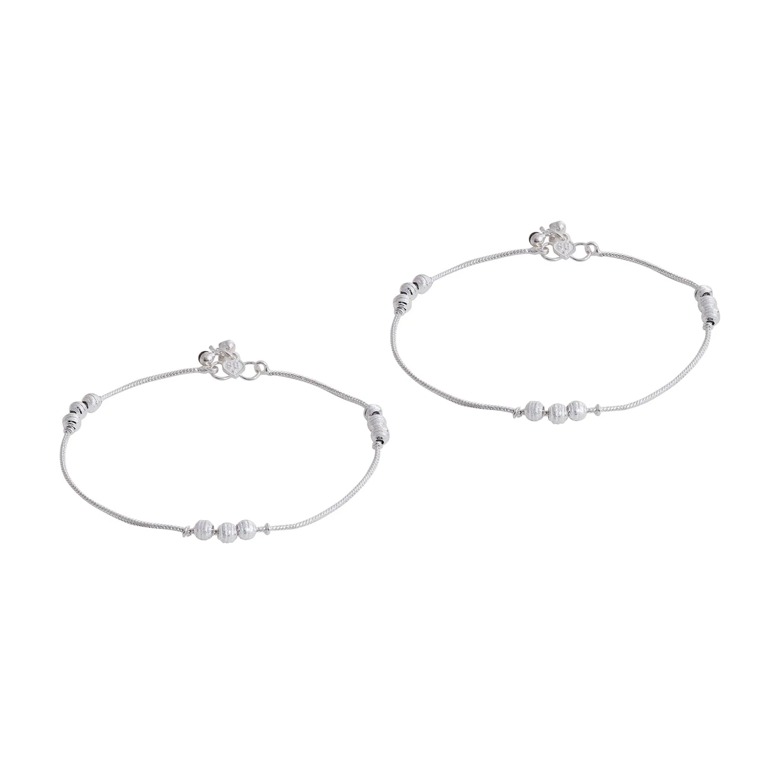 Teejh Preet Pearl Anklets