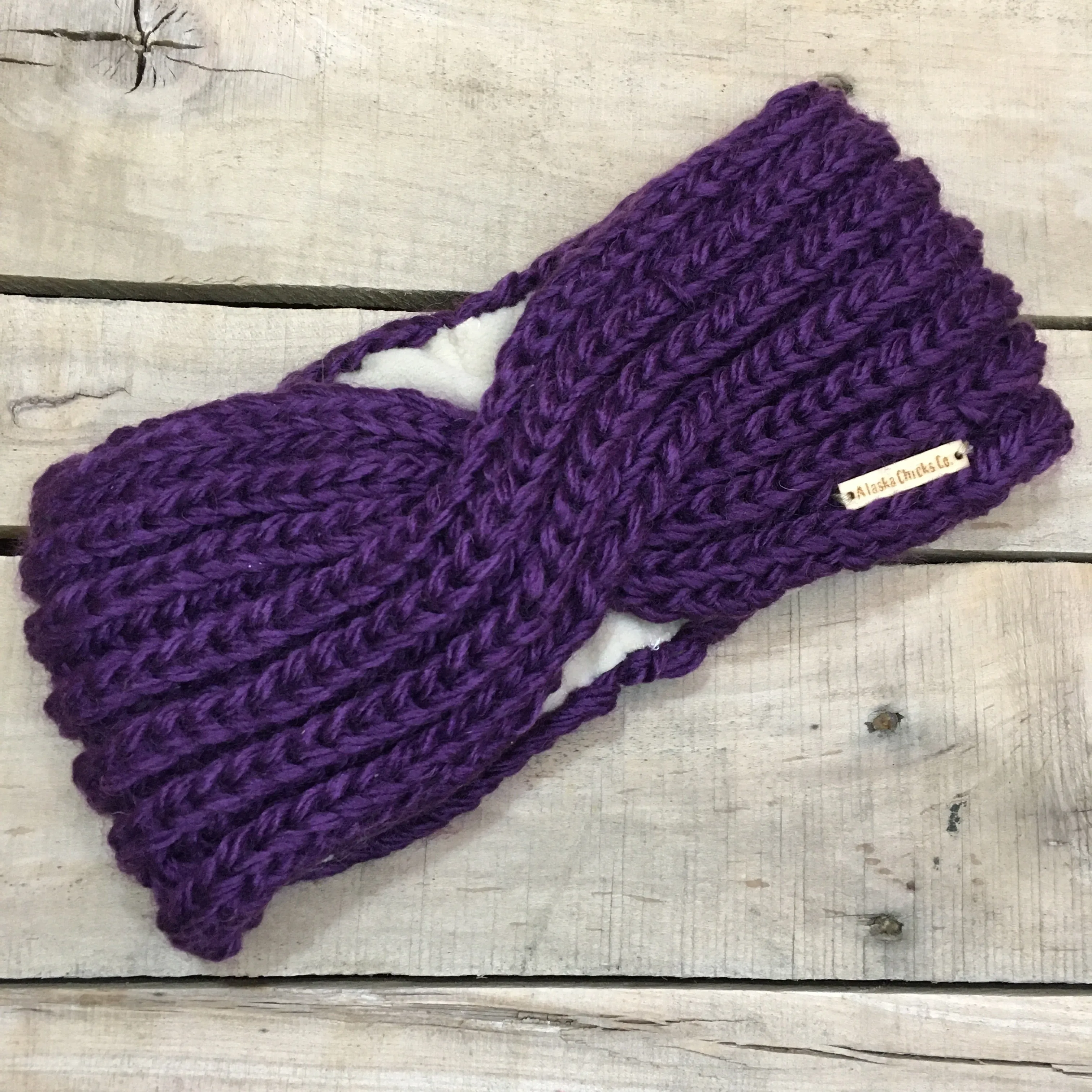 Twist Fleece-Lined Headband
