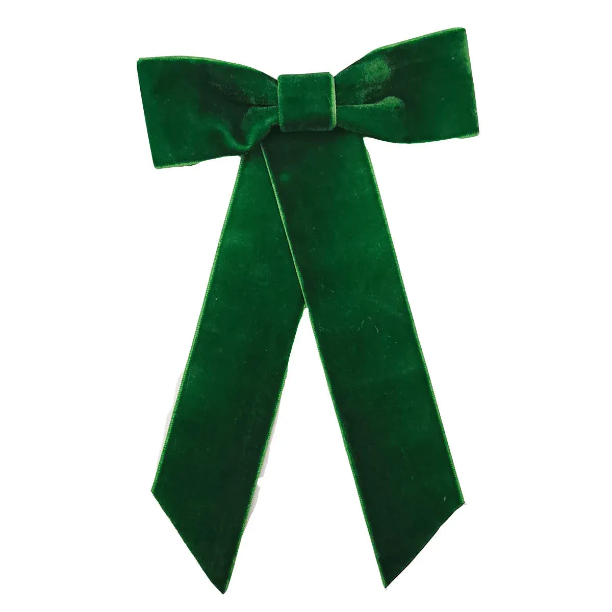 Velvet Ribbon Top Clip - Christmas Hair Accessory for Women