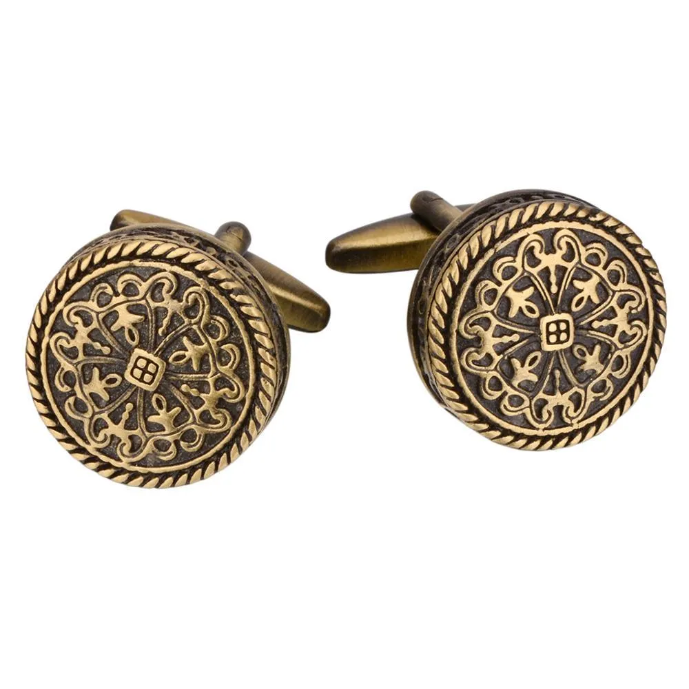 Vintage Bronze Cufflinks
