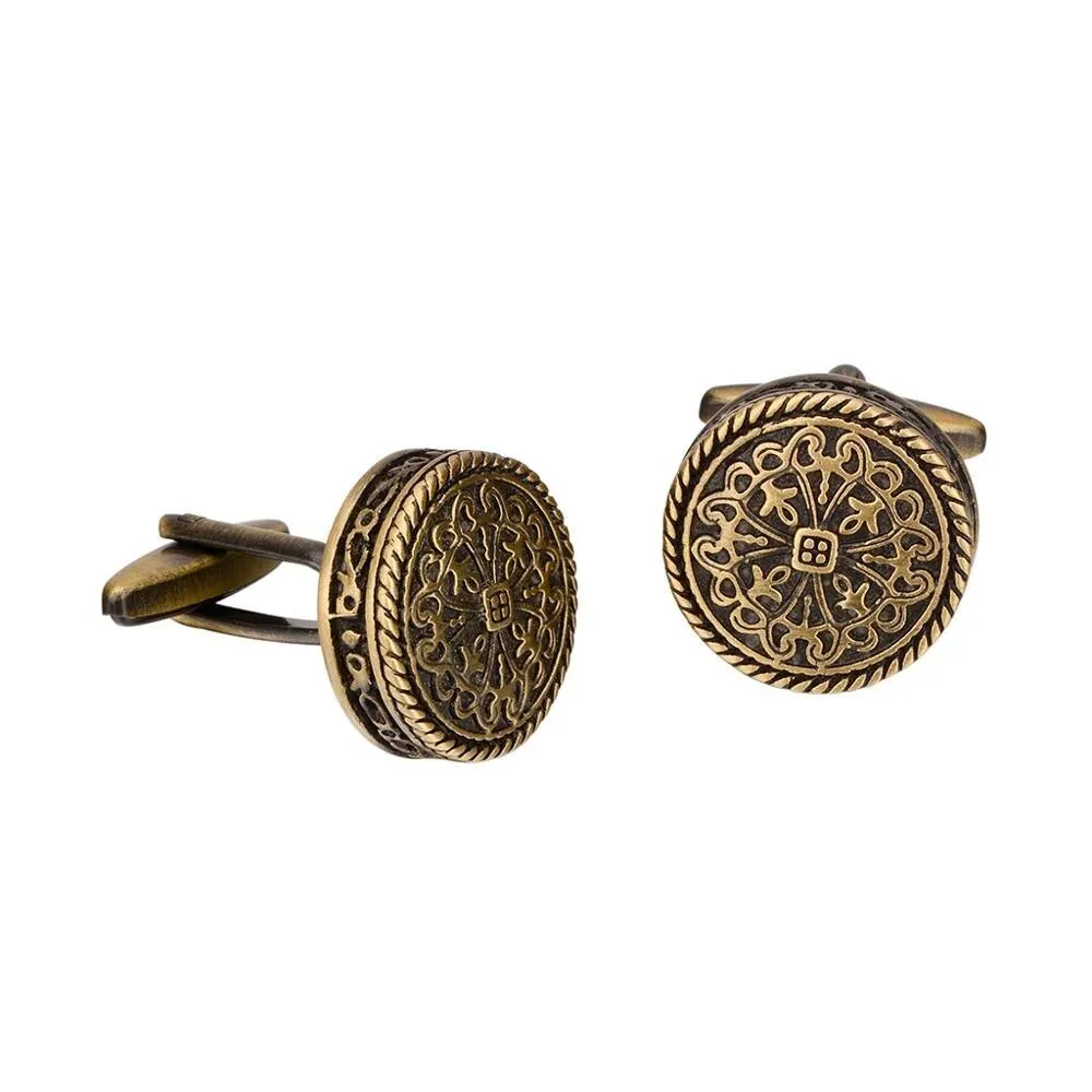 Vintage Bronze Cufflinks