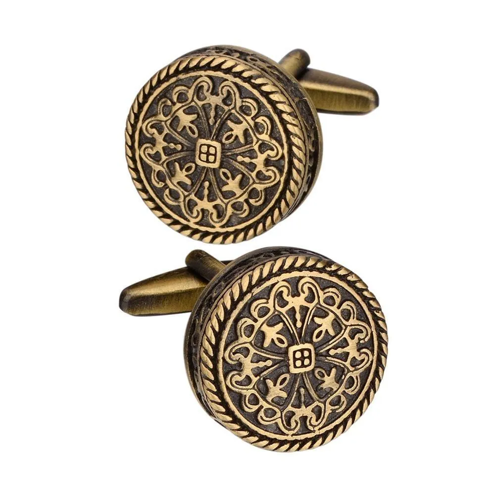 Vintage Bronze Cufflinks