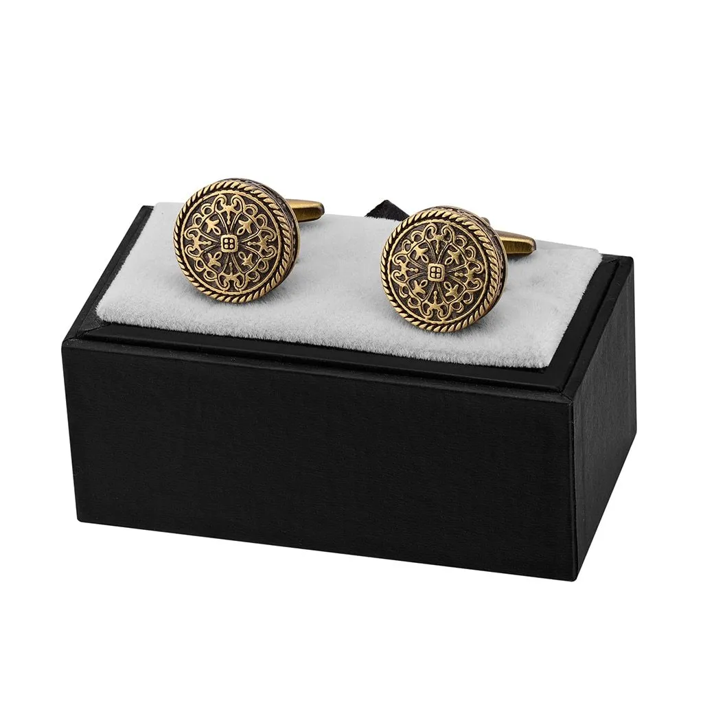 Vintage Bronze Cufflinks