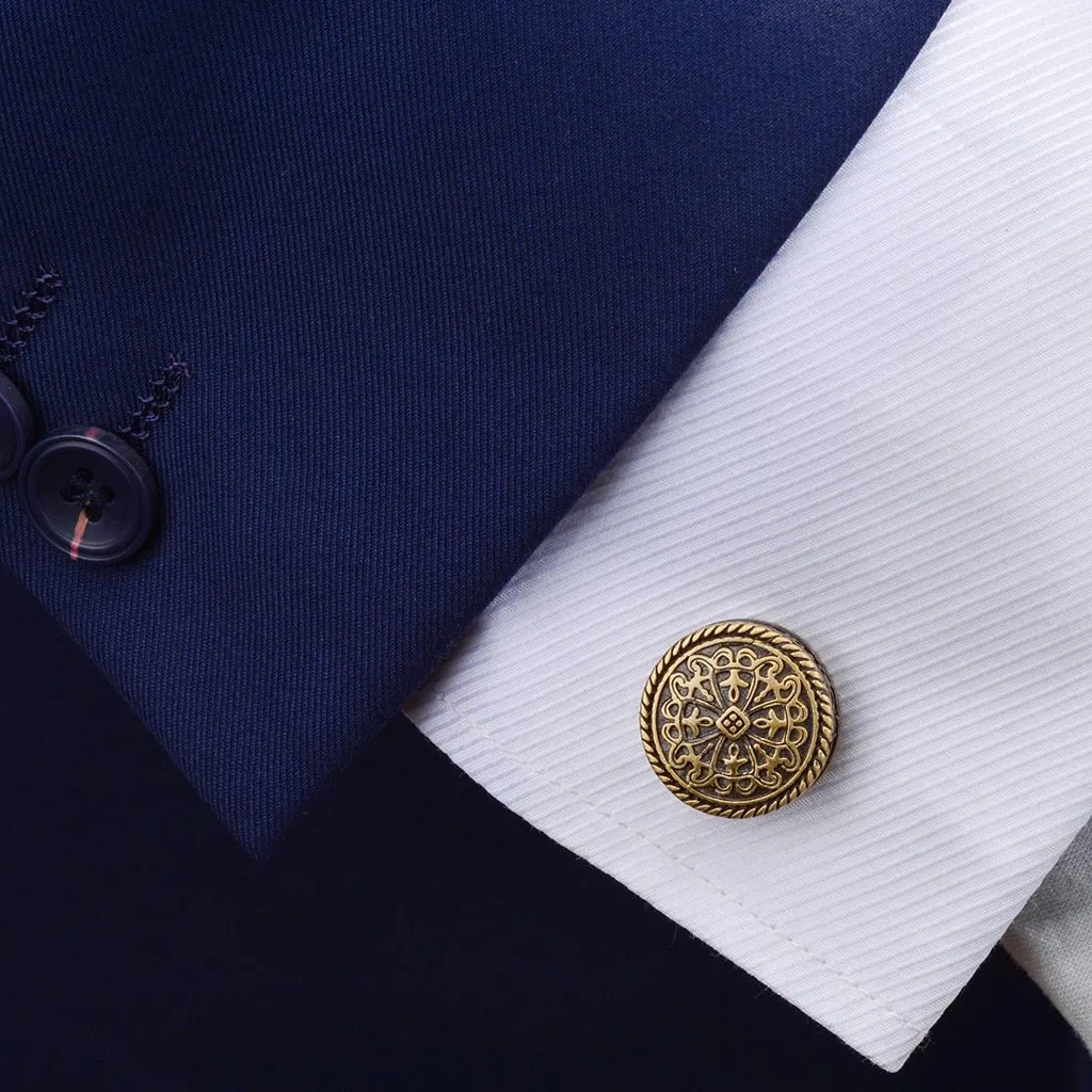 Vintage Bronze Cufflinks
