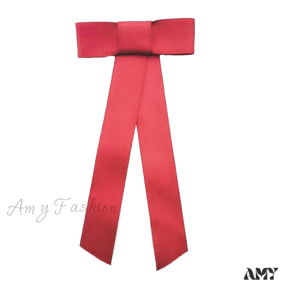 Vintage Fashion Ribbon Top Clip Christmas Hair Accessory