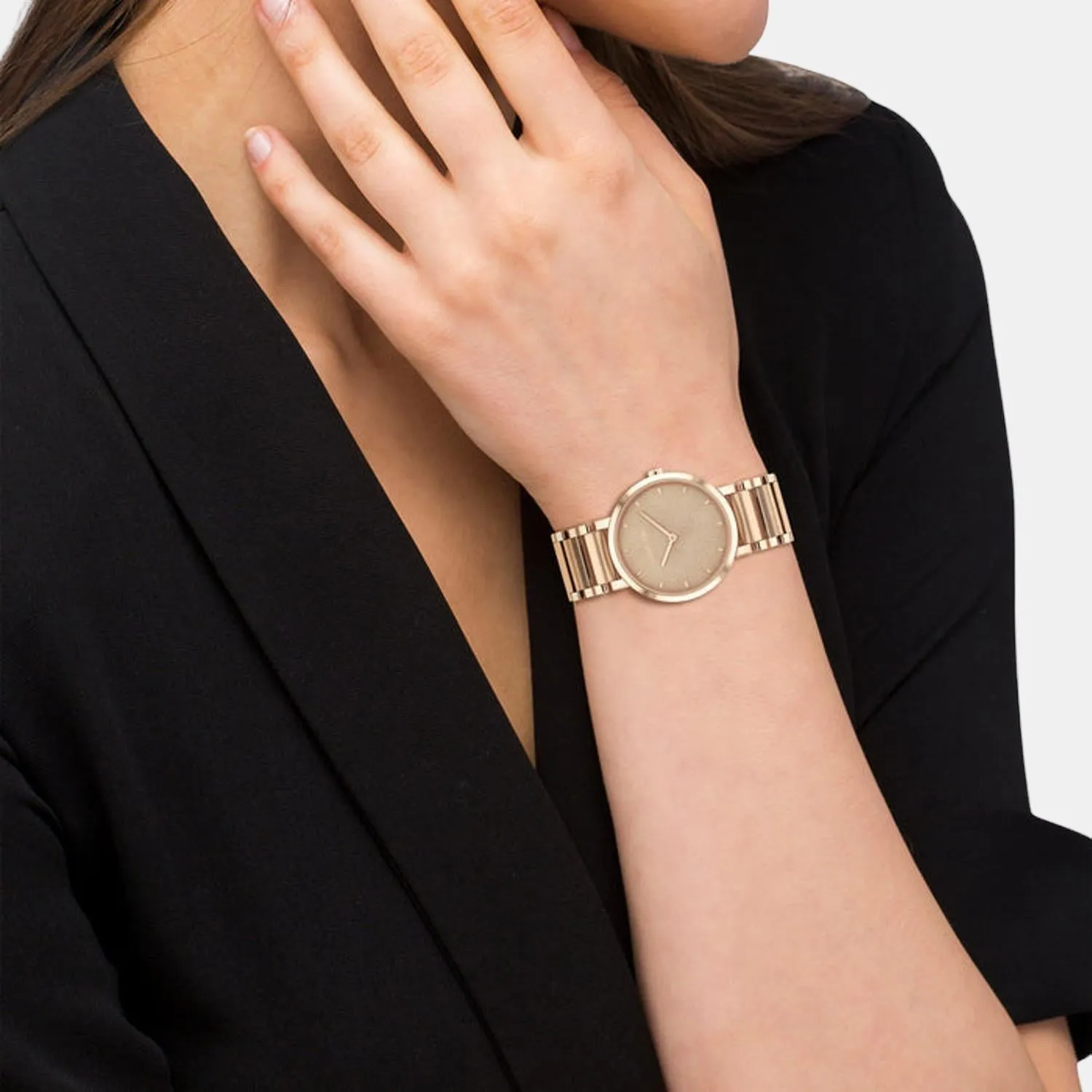 Women Analog Stainless Steel Watch 25200087